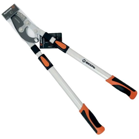 Сучкорез телескопический контактный, 670-1020мм,тефлоновое покрытие,двухкомпонентные рукоятки Вихрь