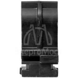 Держатель для труб (клипса) для ручного монтажа d20мм черн. Plast (уп.10шт) EKF derj-z-20sb