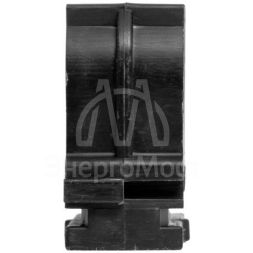 Держатель для труб (клипса) для ручного монтажа d20мм черн. Plast (уп.10шт) EKF derj-z-20sb