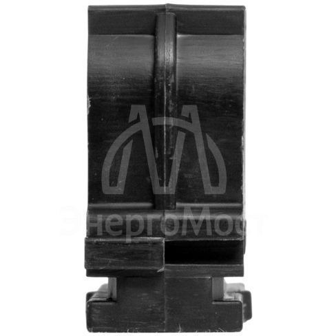 Держатель для труб (клипса) для ручного монтажа d20мм черн. Plast (уп.10шт) EKF derj-z-20sb