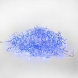 Гирлянда &amp;quot;ТВИНКЛ ЛАЙТ LED&amp;quot; (с контроллером 8 режимов) 15м 120LED 10Вт 220В IP20 син. провод темн.-зел. ПВХ NEON-NIGHT 303-053