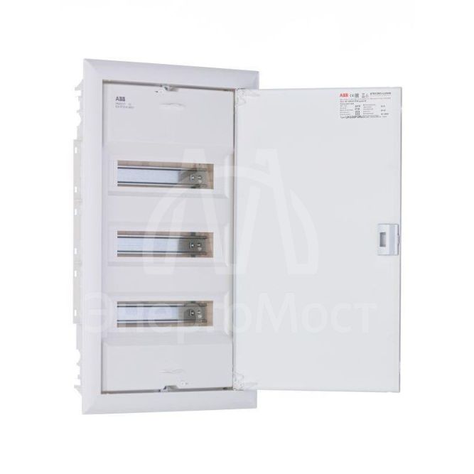 Шкаф внутреннего монтажа на 36М с самозажимными N/PE UK630P3RU ABB 2CPX077852R9999