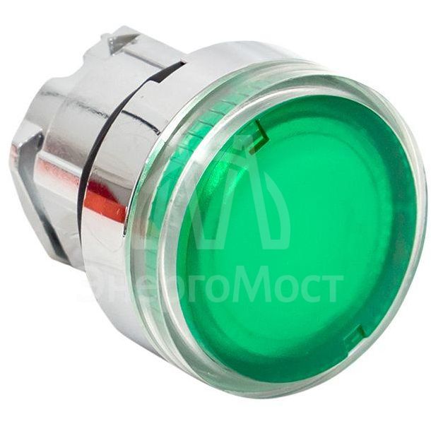 Механизм кнопки исполнительный XB4 зел. плоский возвратный без фиксации с подсветкой PROxima EKF XB4BW-G