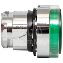 Механизм кнопки исполнительный XB4 зел. плоский возвратный без фиксации с подсветкой PROxima EKF XB4BW-G