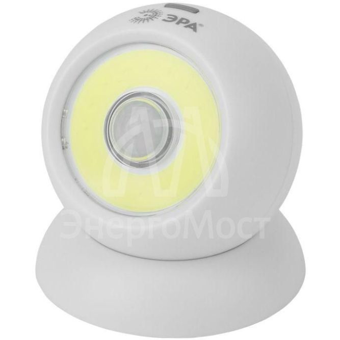 Фонарь SB-802 подсветка с датчиком движения Сфера-2 COB 3хAAA 360г магнит карт (20/80/336) ЭРА Б0036608