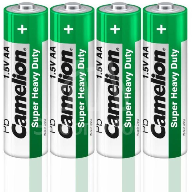 Элемент питания солевой R R6 (шринка 4шт) Camelion 1660