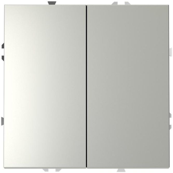 Выключатель 2-кл. СП S70 10А механизм сталь Voltum VLS020105