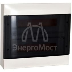 Щиток пластиковый навесной Practibox S 2х18 дым. дверь Leg 137617