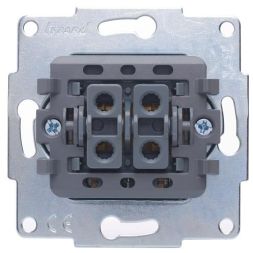 Выключатель 2-кл. СП Vesna с индикацией механизм жемчуж./бел. перламутр. LEZARD 742-3088-112