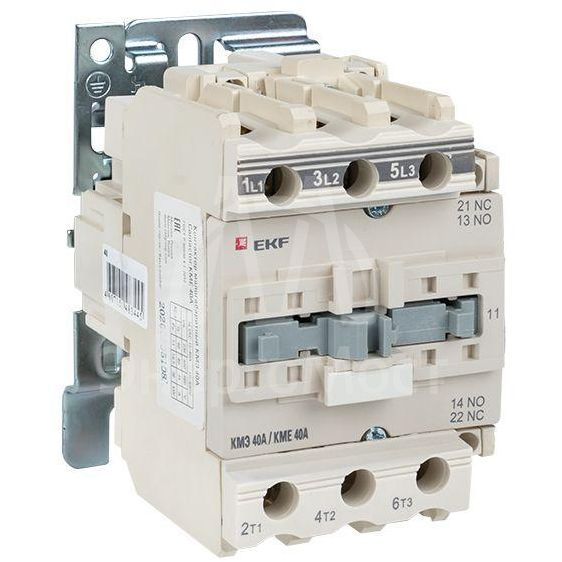 Контактор КМЭ 40А 380В NO+NC EKF ctr-s-40-380