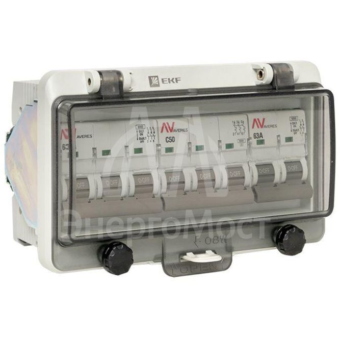 Окно герметичное 8 модулей IP67 PROxima EKF ak-g-8