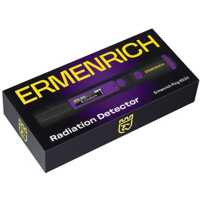 Дозиметр Ping RD20 фиолет. Ermenrich 84639