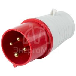 Вилка 024 переносная 3Р+РЕ 32А 380В IP44 Rexant 11-8904