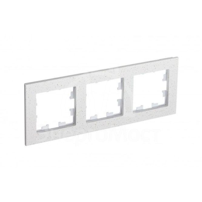 Рамка 3-м AtlasDesign Nature мрамор крем роял SchE ATN343103