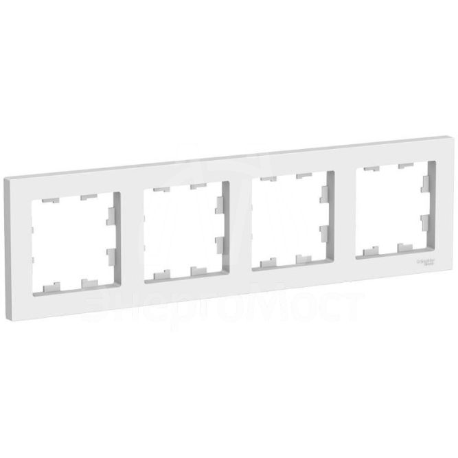 Рамка 4-м AtlasDesign универс. бел. SchE ATN000104