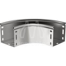 Угол для лотка плавн. 90град. тип Г01 ESCA 100х300мм IEK CPG01-0-90-100-300