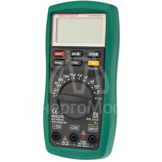 Мультиметр универсальный MS8221C Mastech 13-2056