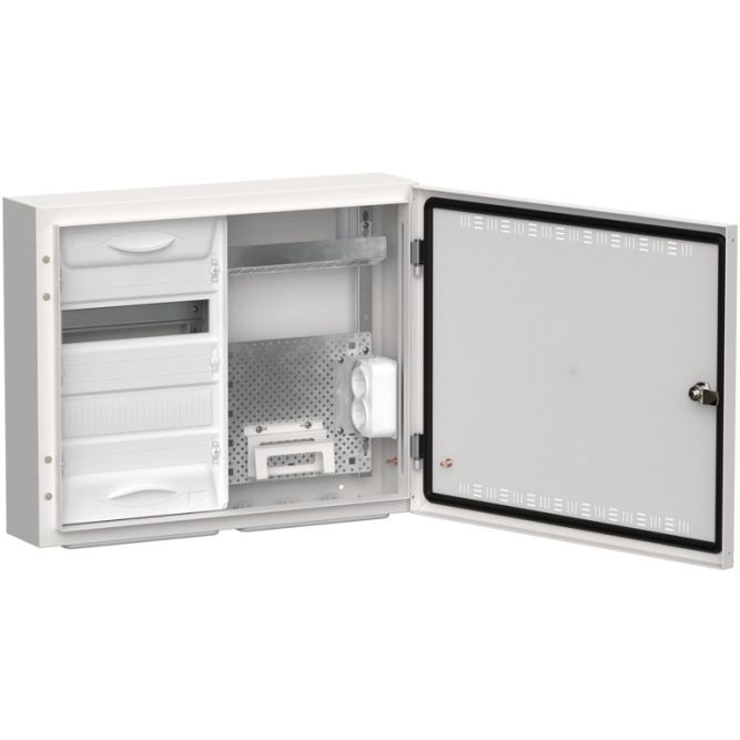 Корпус комбинированный ЩРн-24 (2х24) TITAN 5 бел. IEK TI5-51-N-2X024-30