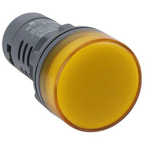 Лампа светосигнальная SB7 d22мм 24В DC желт. моноблочная SE SB7EV08BP