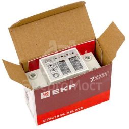 Реле напряжения и тока с дисп. RVb 40А EKF rvb-m40a