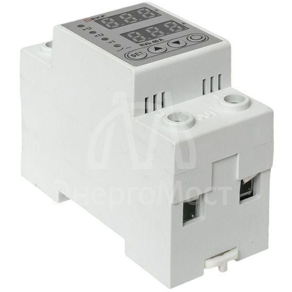 Реле напряжения и тока с дисп. RVb 40А EKF rvb-m40a