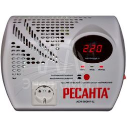 Стабилизатор напряжения серии LUX РЕСАНТА АСН-500Н/1-Ц