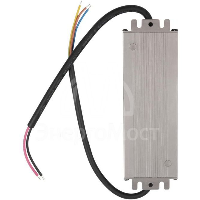 Блок питания для светодиодной ленты 60Вт 5А 12В IP67 BSPS влагозащ. метал. JazzWay 3329273A