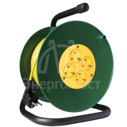 Удлинитель на катушке 4х30м с заземл. 16А IP20 3.7кВт Союз 481S-3603