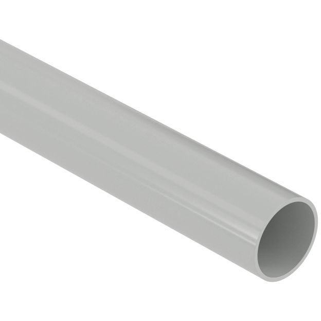 Труба гладкая ПВХ жесткая тяжелая d25мм сер. (дл.3м) DKC 63525