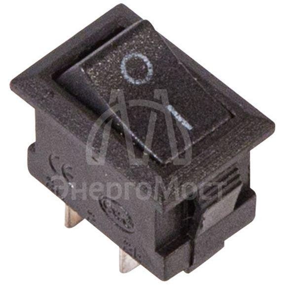 Выключатель клавишный 250В 3А (2с) ON-OFF черн. Micro (RWB-101) Rexant 36-2010