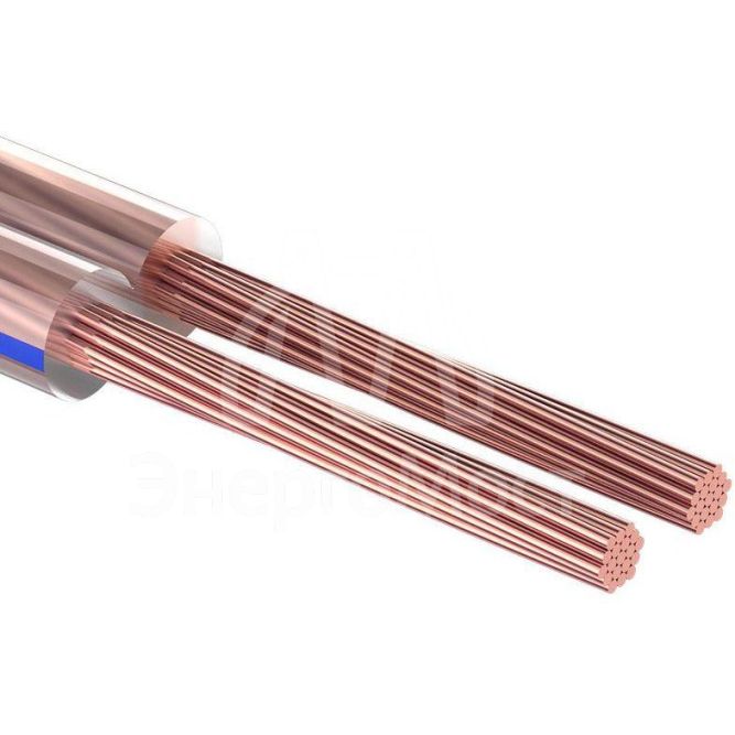 Кабель Stereo 2х1.50 прозр. BLUELINE (уп.20м) Rexant 01-6206-3-20