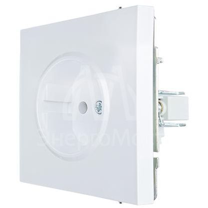 Розетка 1 мест. б/з СП ZIMA IP20 16А ПБТ безвинт. зажим бел. LEZARD 704-0288-121BQC