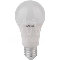 Лампа светодиодная LED STAR CLASSIC A 100 10W/827 10Вт грушевидная 2700К тепл. бел. E27 1060лм 220-240В матов. пласт. OSRAM 4052899971578