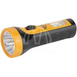 Фонарь TA15 аккум. 4В 1А.ч 2в1 5хLED + 6SMD евро-вилка Трофи Б0016863