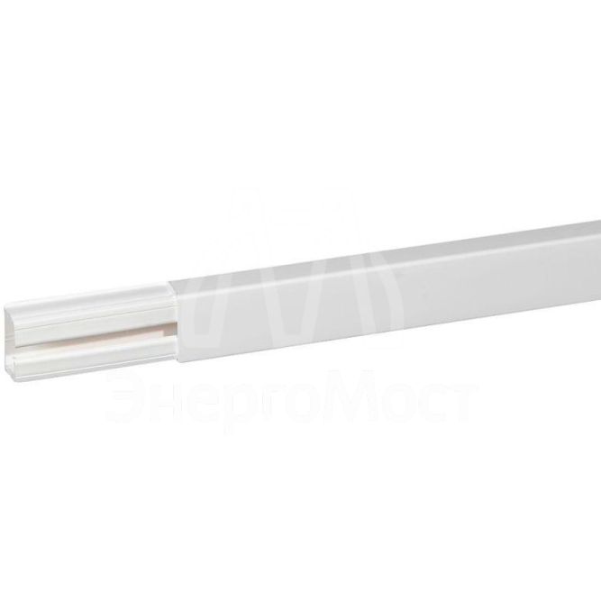 Кабель-канал 1-секц. 40х20 L2100 пластик DLPlus без перегородки бел. Leg 030027