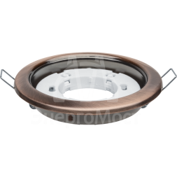 Светильник светодиодный 71 282 NGX-R1-006-GX53 IP20 точечный черн. медь Navigator 71282