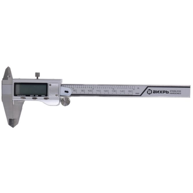 Штангенциркуль электронный ШЦ-150ЦН с глубиномером Вихрь