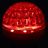 Лампа светодиодная 1Вт 9LED Шар d50 E27 красн. Neon-Night 405-212