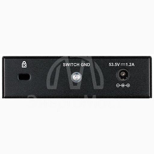 Коммутатор DES-1005P/B1A 5х100Мбайт 4PoE 60Вт неуправляемый D-Link 1088648