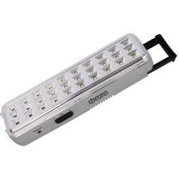 Фонарь-светильник аккумуляторный AccuF9-L30-gy IP20 110лм аварийный ударопрочный 2 режима: 100проц. 190лм/60проц. сер. ФАZА 5027664