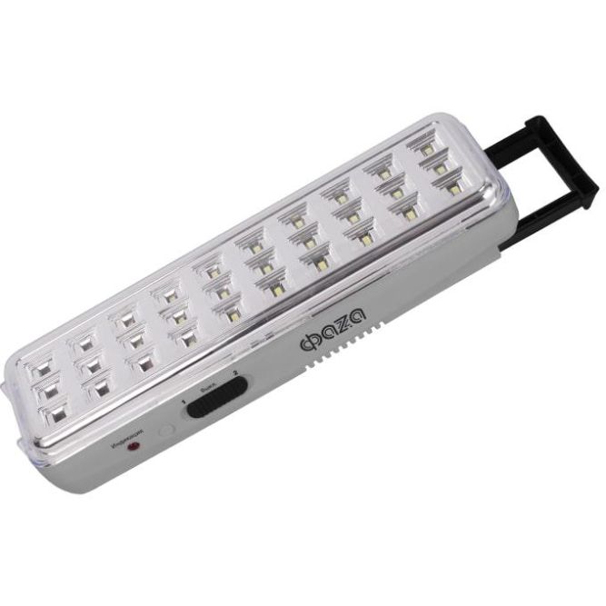 Фонарь-светильник аккумуляторный AccuF9-L30-gy IP20 110лм аварийный ударопрочный 2 режима: 100проц. 190лм/60проц. сер. ФАZА 5027664