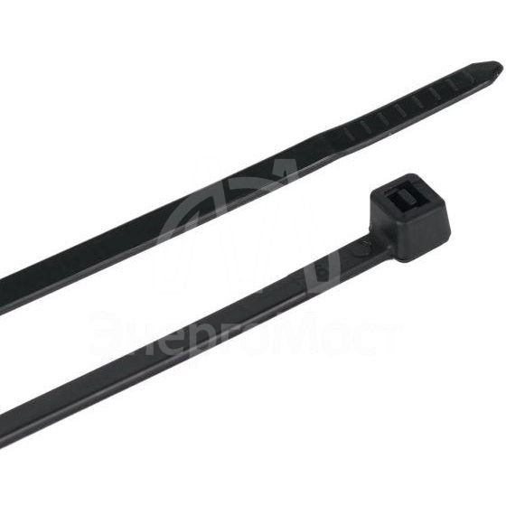 Хомут кабельный 3.6х200 нейл. черн. (уп.100шт) IEK UHH32-D036-200-100