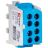 Клемма распределительная КСР с двойным винтом 2х35/2х25 син. PROxima EKF ksr-2.35-2.25-blue