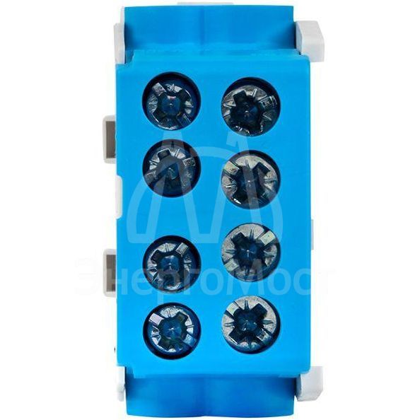 Клемма распределительная КСР с двойным винтом 2х35/2х25 син. PROxima EKF ksr-2.35-2.25-blue