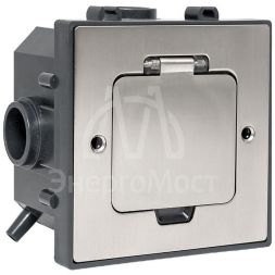 Лючок напольный C-Line 2 (с напольной коробкой) EKF cl-ln-knl-2