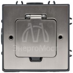 Лючок напольный C-Line 2 (с напольной коробкой) EKF cl-ln-knl-2