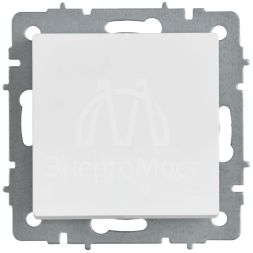 Выключатель 1-кл. СП BRITE ВС10-1-0-БрАБ 10А механизм арктич. бел. IEK BR-V10-0-10-K91