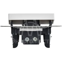 Выключатель 1-кл. СП BRITE ВС10-1-0-БрАБ 10А механизм арктич. бел. IEK BR-V10-0-10-K91