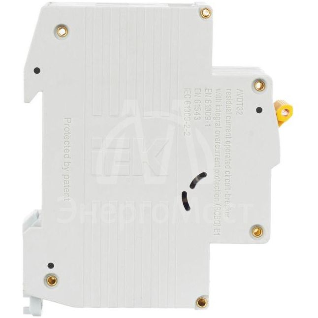 Выключатель автоматический дифференциального тока 2п (1P+N) C 32А 30мА тип A 6кА АВДТ-32 IEK MAD22-5-032-C-30