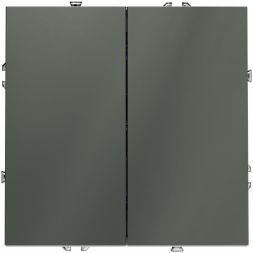 Выключатель 2-кл. СП S70 10А механизм титан Voltum VLS020106